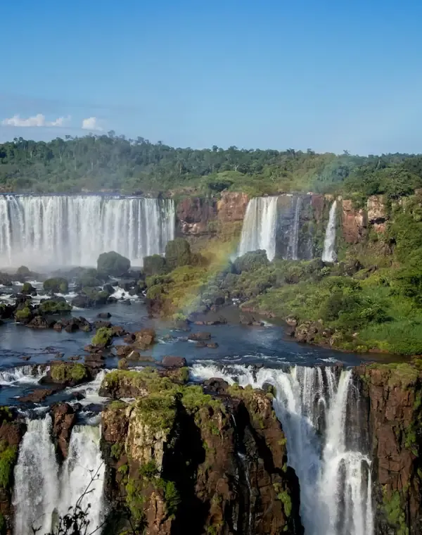 Cataratas do Iguaçu, na tríplice fronteira